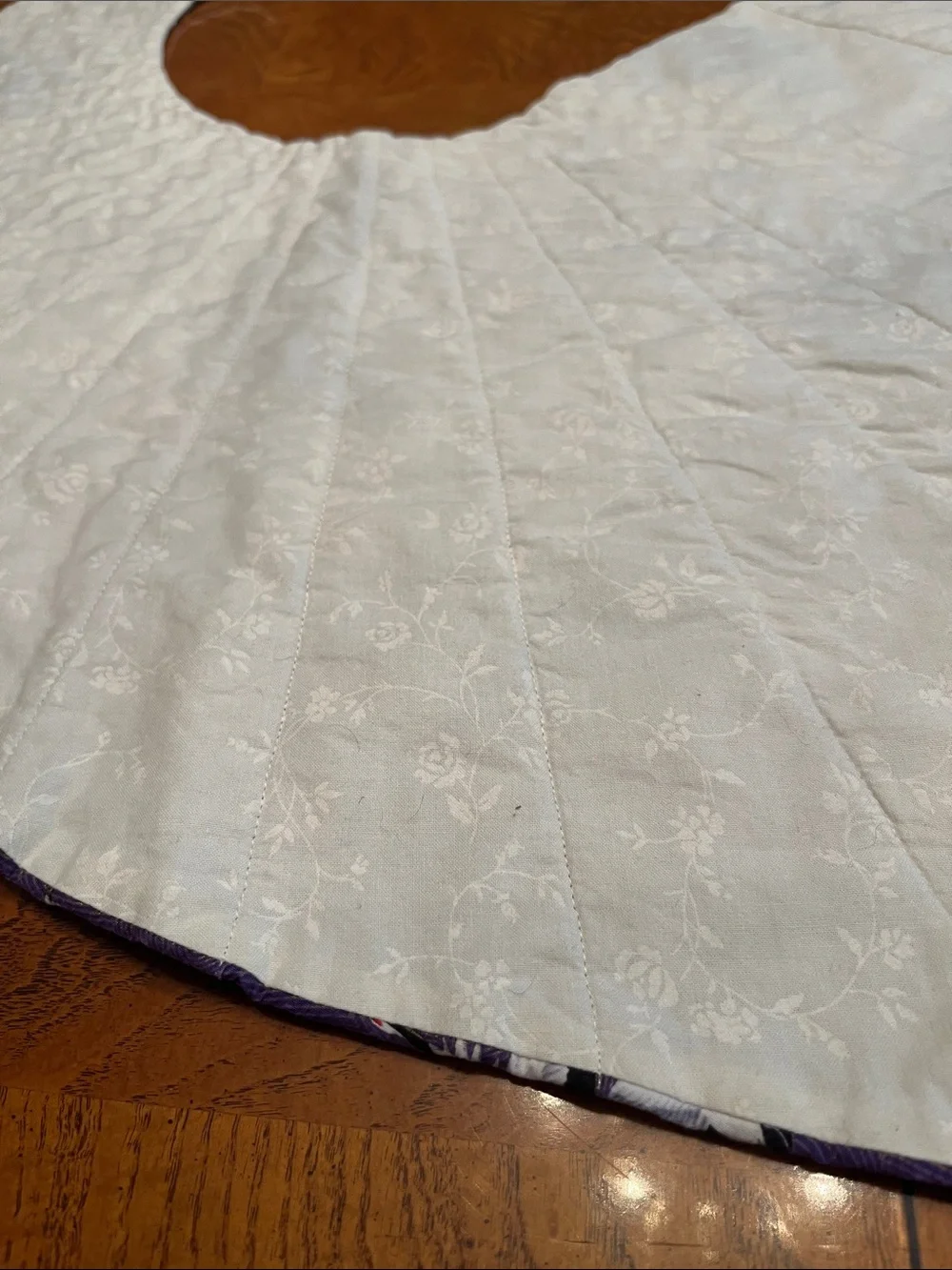 Handmade quilted table runner